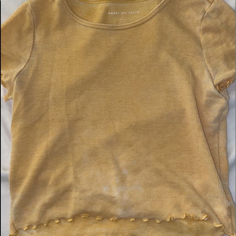 light yellow top